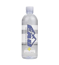 a bottle of water on a white background